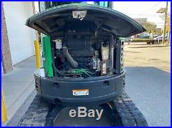 Nice Bobcat E26 Hydraulic Mini Excavator Cab Heat A/C Aux Hydr Diesel low hours