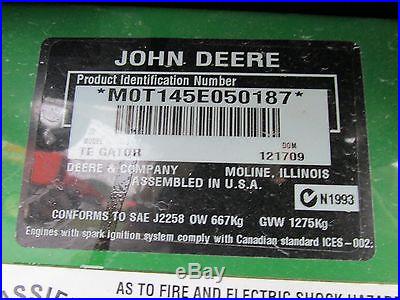 Nice John Deere 4x2 TE Gator Utility Vehicle