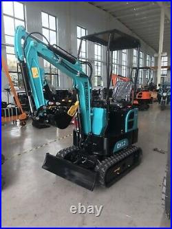 Only for Local Pickup 2023 New Mini Excavator 1 Ton 13.5 HP B&S EPA Engine