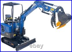 PILOT CONTROL AGT DM20 Mini Excavators with Kubota D722 Engine Expandable Track