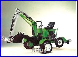 Plans For Truck Hoe Backhoe Mini Excavator, Trench Digger, And 2 Wd