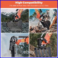 Quick Hitch Coupler Attachment fit for Mini Excavators Diggers Machine