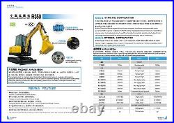 R350 Mini excavator 3000kg EXCAVATOR