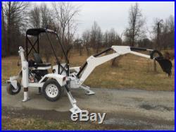 RHM Go-For Excavator / Backhoe Towable Self Propelled. LOW SHIPPING RATES