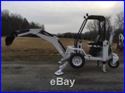 RHM Go-For Excavator / Backhoe Towable Self Propelled. LOW SHIPPING RATES