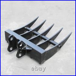 Rake Attachment For Mini Excavator 1 Ton To 1.5Ton Mini Digger In Stock USA Rake Attachment For Mini Excavator 1 Ton To 1.5Ton Mini Digger In Stock USA