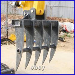 Rake Attachment For Mini Excavator 1 Ton To 1.5Ton Mini Digger In Stock USA Rake Attachment For Mini Excavator 1 Ton To 1.5Ton Mini Digger In Stock USA