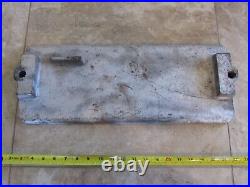 Rare 1929 Insley Type C Shovel Excavator Data Plate Large Sign Metal Tag Vintage