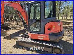 Rare! Pre Emission! Low Hours! Kubota Kx057-4 Excavator