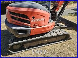 Rare! Pre Emission! Low Hours! Kubota Kx057-4 Excavator