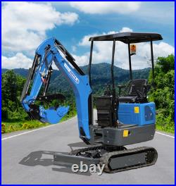Rippa R10-6 Eco 2026 1.0 Ton Mini Excavator Kubota Diesel Engine US Stock