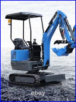 Rippa R10-6 Eco 2026 1.0 Ton Mini Excavator Kubota Diesel Engine US Stock