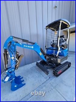 Rippa R15 5 Excavator 1.5 Ton, Kubota D722 Engine, swing boom, pilot controls Rippa R15 5 Excavator 1.5 Ton, Kubota D722 Engine, swing boom, pilot controls