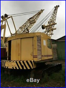 Ruston Bucyrus 22-rb Dragline Crawler Crane / Excavator