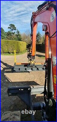S40 Grading Beam With Roller 2.0MTR Fixed to Suit Tiltrotator