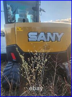 SANY SY80U Excavator, 98 LOW HOURS