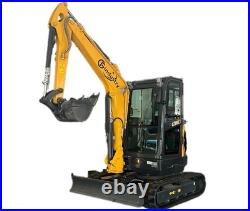 SHANTUI STE45SR 3.8Ton Mini Excavator Yanmar Diesel Yanmar Engine withSide Swing