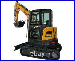 SHANTUI STE45 3.8 Ton Mini Excavator Digger with Yanmar Engine Free Unload