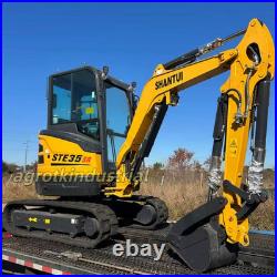 STE35SR 2.8Ton Hydraulic Excavator Digger Yanmar Diesel Engine 3Cylinder SHANTUI
