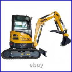 STE35SR 2.8Ton Hydraulic Excavator Digger Yanmar Diesel Engine 3Cylinder SHANTUI