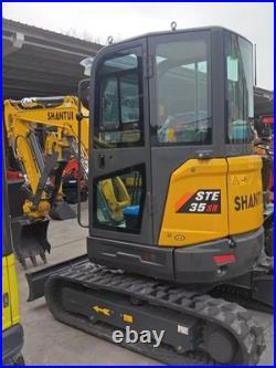 STE35SR 2.8-Ton Mini Excavator Tracked Crawler Yanmar Engine with Pilot Control
