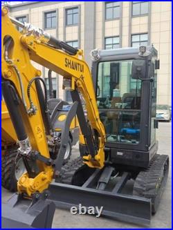 STE35SR 2.8-Ton Mini Excavator Tracked Crawler Yanmar Engine with Pilot Control