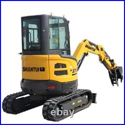 STE35SR 2.8-Ton Mini Excavator Tracked Crawler Yanmar Engine with Pilot Control