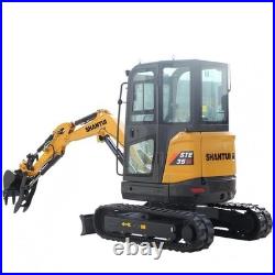 STE35SR 2.8-Ton Mini Excavator Tracked Crawler Yanmar Engine with Pilot Control