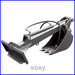 Skid steer loader attachments, trencher attachments + direct digging attachments