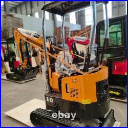 Small Digger Hydraulic Mini Track Excavator with 13.5HP Petrol Engine in Stock