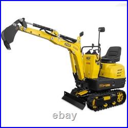 Stark USA 10HP Mini Excavator Hydraulic Digger 306cc Gas Engine Tracked Crawler