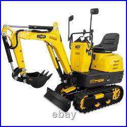 Stark USA 10HP Mini Excavator Hydraulic Digger 306cc Gas Engine Tracked Crawler