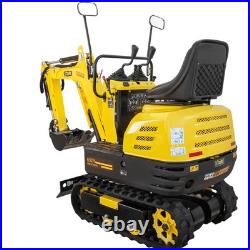 Stark USA 10HP Mini Excavator Hydraulic Digger 306cc Gas Engine Tracked Crawler