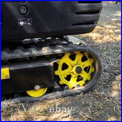 Stark USA 10HP Mini Excavator Hydraulic Digger 306cc Gas Engine Tracked Crawler