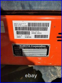 Super low hour kubota kx080-4 with rototilt and multiple attachements