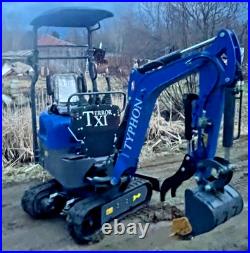 TERROR XI Mini Excavator 1.1 Ton Crawler Digger w 13.5HP B&S Gasoline Engine TERROR XI Mini Excavator 1.1 Ton Crawler Digger w 13.5HP B&S Gasoline Engine