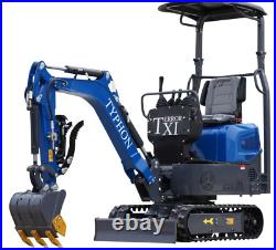 TERROR XI Mini Excavator 1.1 Ton Crawler Digger w 13.5HP B&S Gasoline Engine TERROR XI Mini Excavator 1.1 Ton Crawler Digger w 13.5HP B&S Gasoline Engine