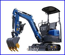 TERROR XI Mini Excavator 1.1 Ton Crawler Digger w 13.5HP B&S Gasoline Engine TERROR XI Mini Excavator 1.1 Ton Crawler Digger w 13.5HP B&S Gasoline Engine