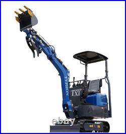 TERROR XI Mini Excavator 1.1 Ton Crawler Digger w 13.5HP B&S Gasoline Engine TERROR XI Mini Excavator 1.1 Ton Crawler Digger w 13.5HP B&S Gasoline Engine