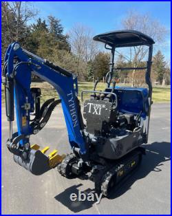 TERROR XI Mini Excavator 1.1 Ton Crawler Digger w 13.5HP B&S Gasoline Engine TERROR XI Mini Excavator 1.1 Ton Crawler Digger w 13.5HP B&S Gasoline Engine