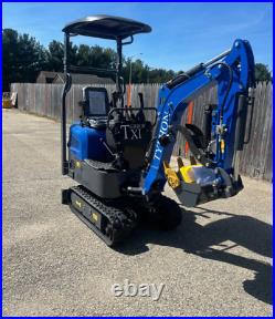 TERROR XI Mini Excavator 1.1 Ton Crawler Digger w 13.5HP B&S Gasoline Engine TERROR XI Mini Excavator 1.1 Ton Crawler Digger w 13.5HP B&S Gasoline Engine