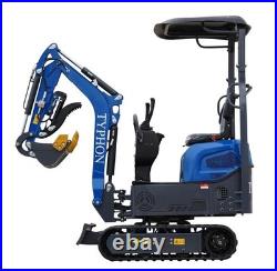 TERROR XI Mini Excavator 1 Ton Digger 13.5hp Gas Tracked Crawler B&S EPA Engine