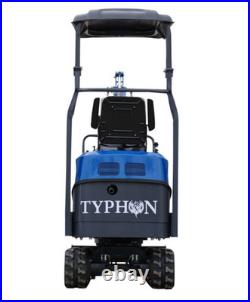 TERROR XI Mini Excavator 1 Ton Digger 13.5hp Gas Tracked Crawler B&S EPA Engine