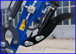 TERROR XI Mini Excavator 1 Ton Digger 13.5hp Gas Tracked Crawler B&S EPA Engine