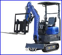 TERROR XI Mini Excavator Digger 13.5hp Gas B&S EPA Engine with 13 Attachments