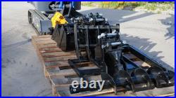 TERROR XI Mini Excavator Digger 13.5hp Gas B&S EPA Engine with 13 Attachments