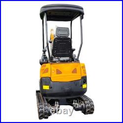 TERROR XVIII 4000lb Mini Excavator 13 Attachment Kubota Boom Swing Pilot Control