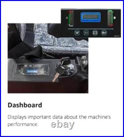 TERROR XVIII 4000lb Mini Excavator 13 Attachment Kubota Boom Swing Pilot Control