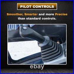 TERROR XVIII 4000lb Mini Excavator 13 Attachment Kubota Boom Swing Pilot Control