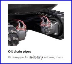 TERROR XVIII 4000lb Mini Excavator 13 Attachment Kubota Boom Swing Pilot Control